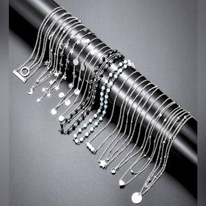 12 Piece Silver Jewelry